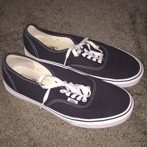 Van’s Black Men’s Shoes